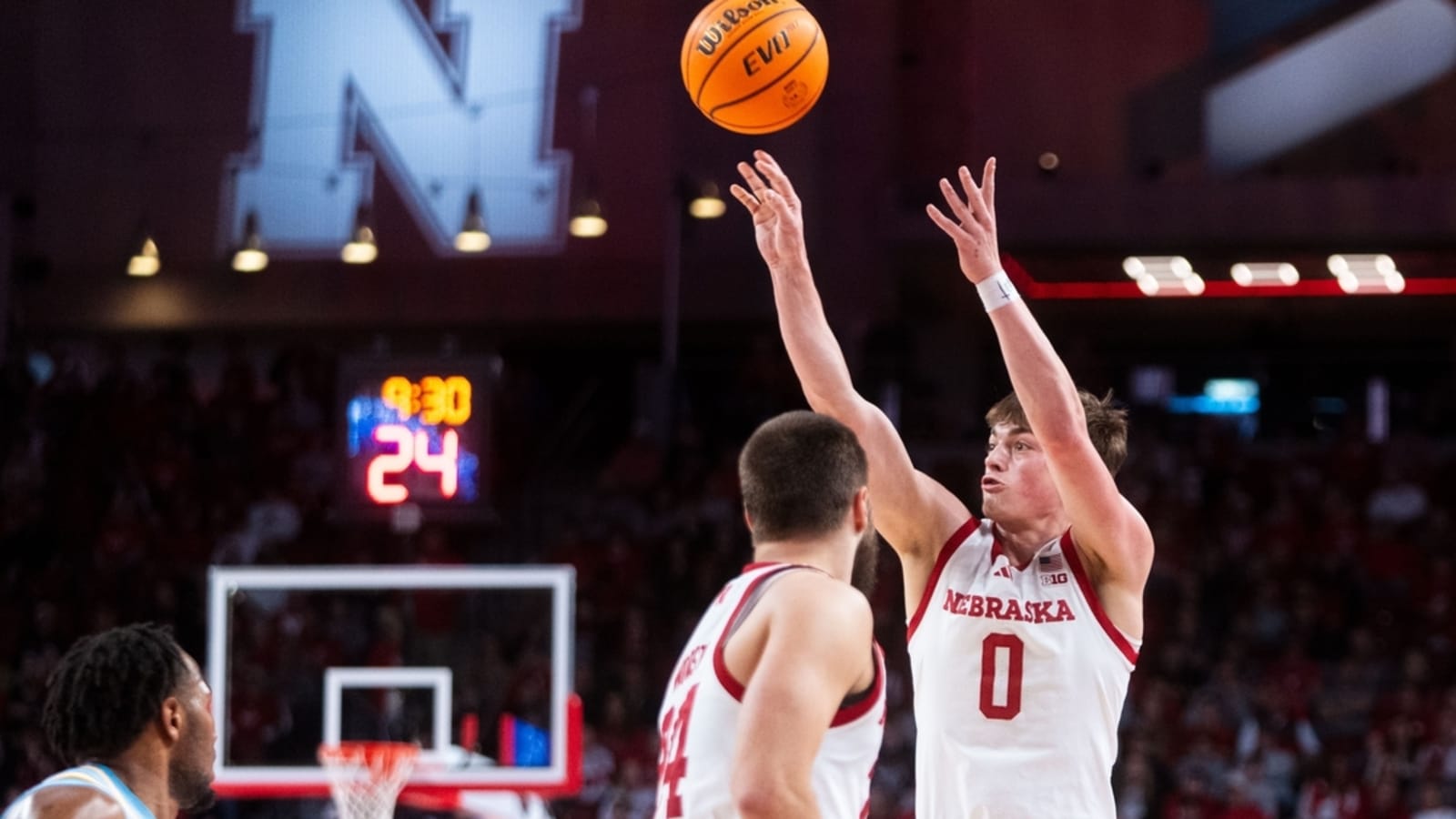 Nebraska pounds Southern, 77-43