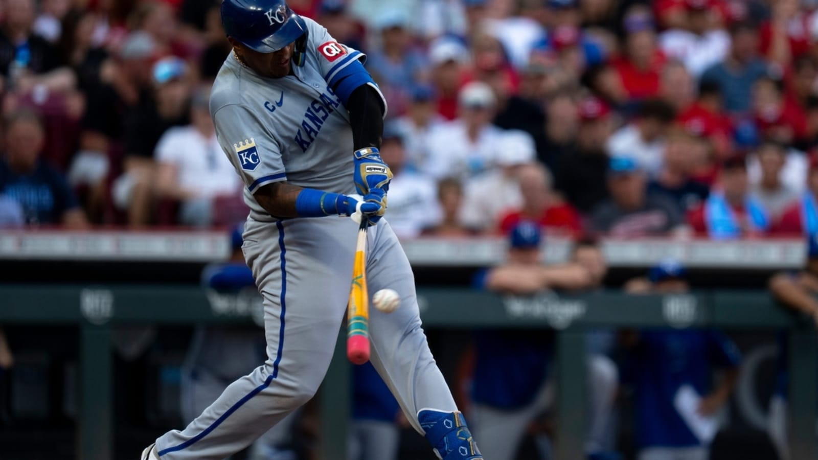 Royals hand Nick Lodolo, Reds a 13-1 beating