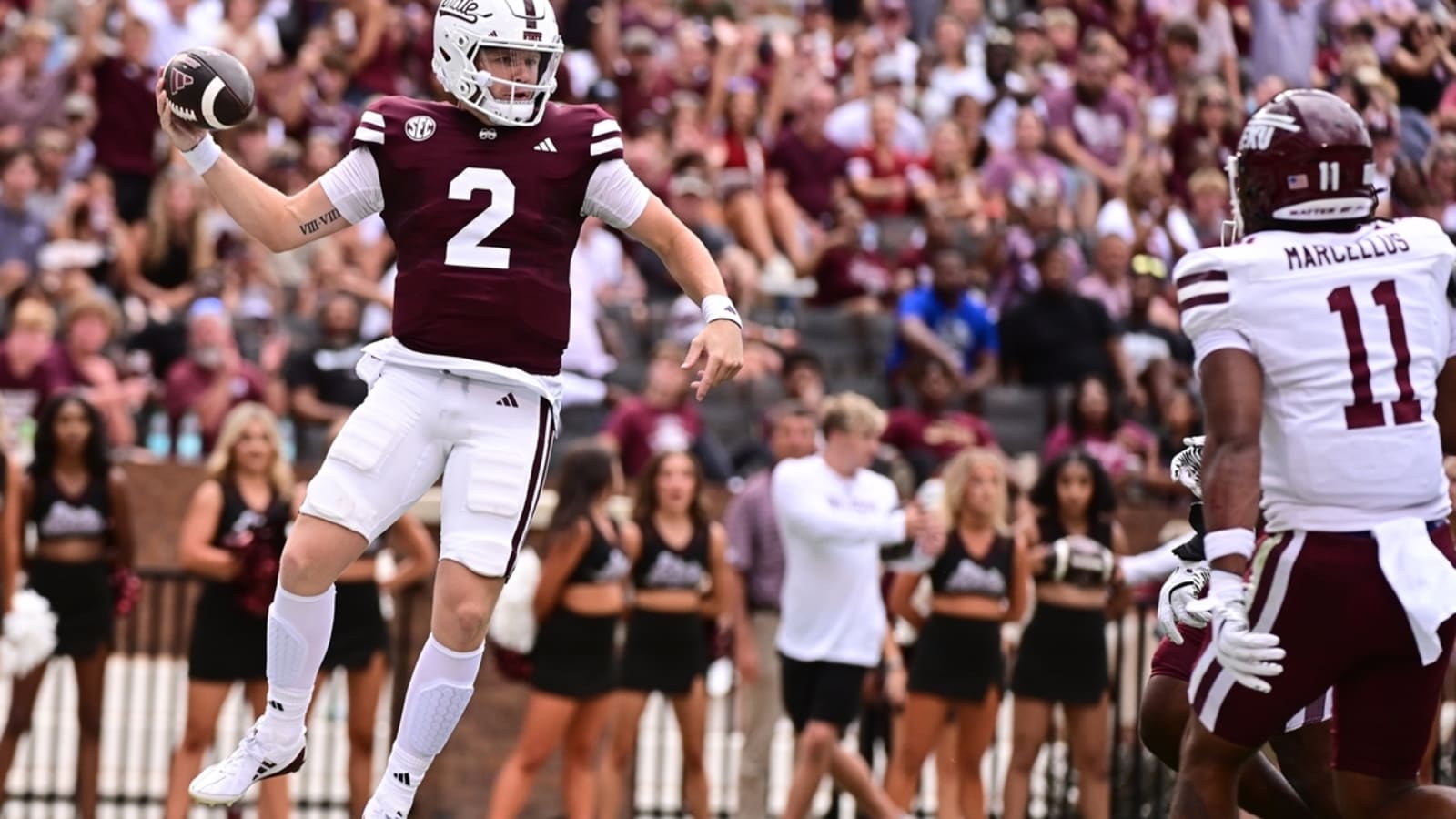 Mississippi State rolls past EKU in Jeff Lebby&#39;s debut as coach