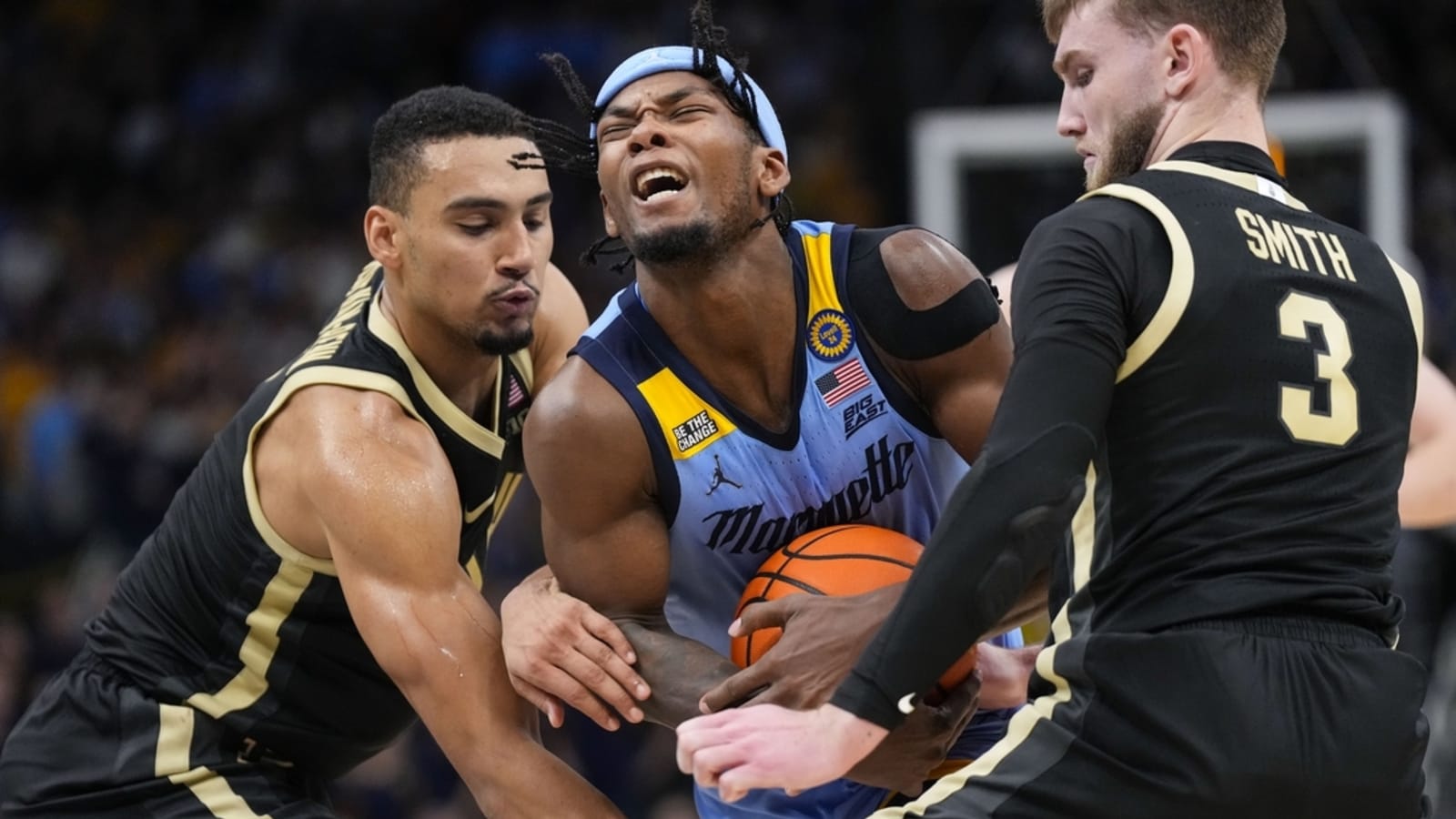 No. 15 Marquette tops No. 6 Purdue in battle of unbeatens