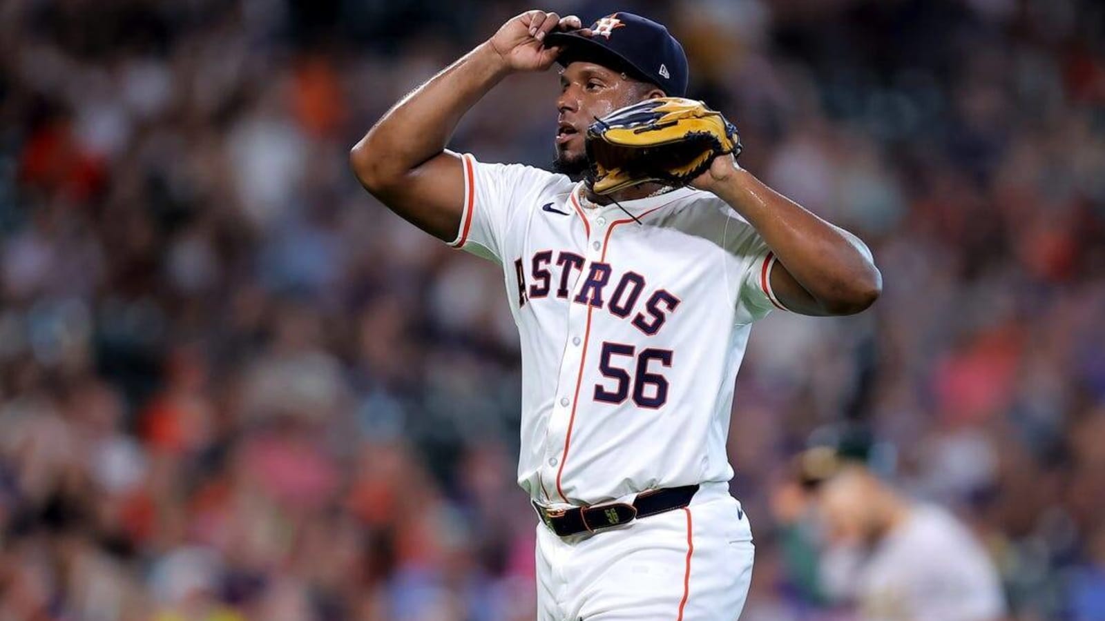 Astros RHP Ronel Blanco ejected from start