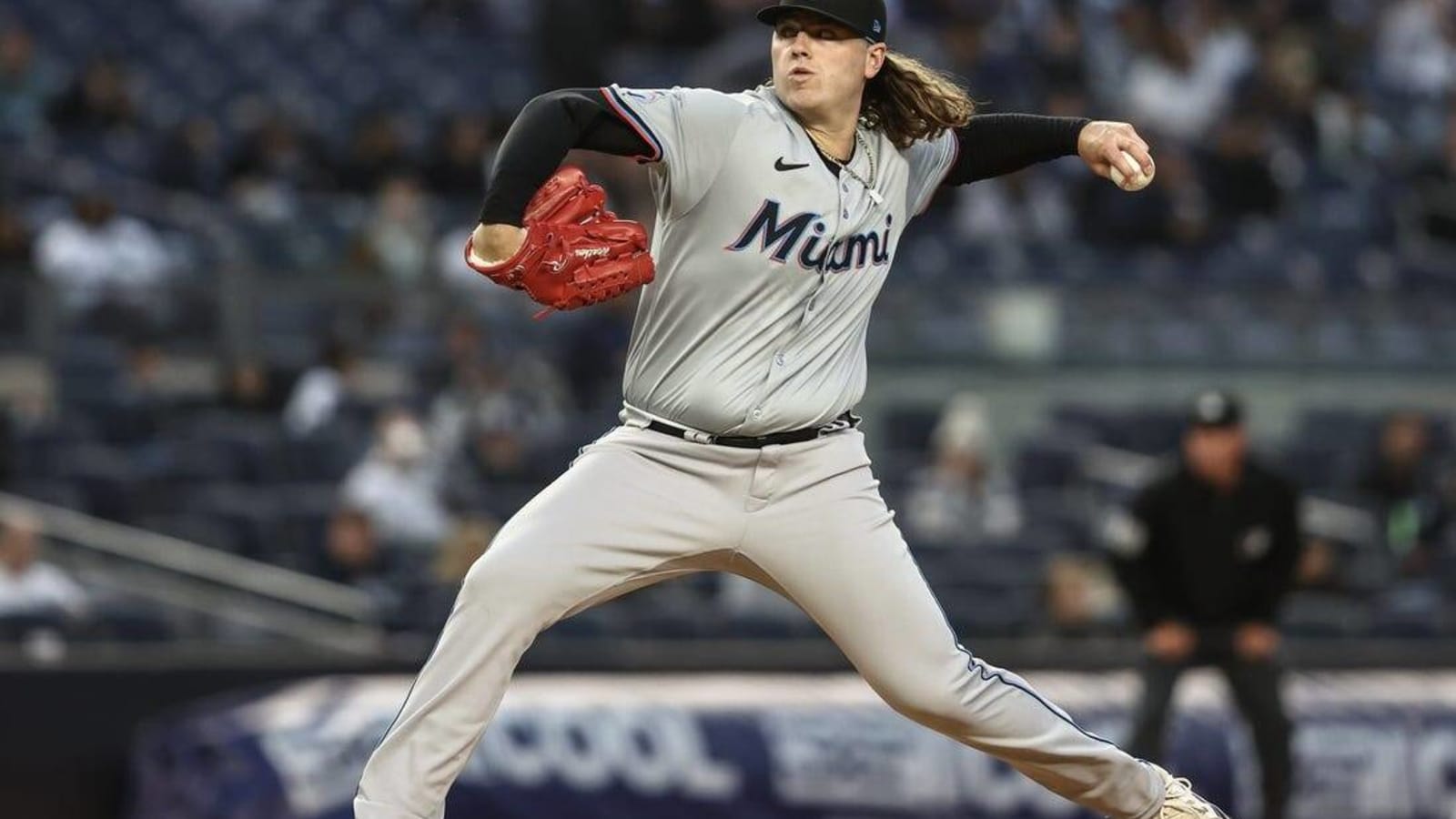 Tanner Scott, Marlins hold on for win over Yankees