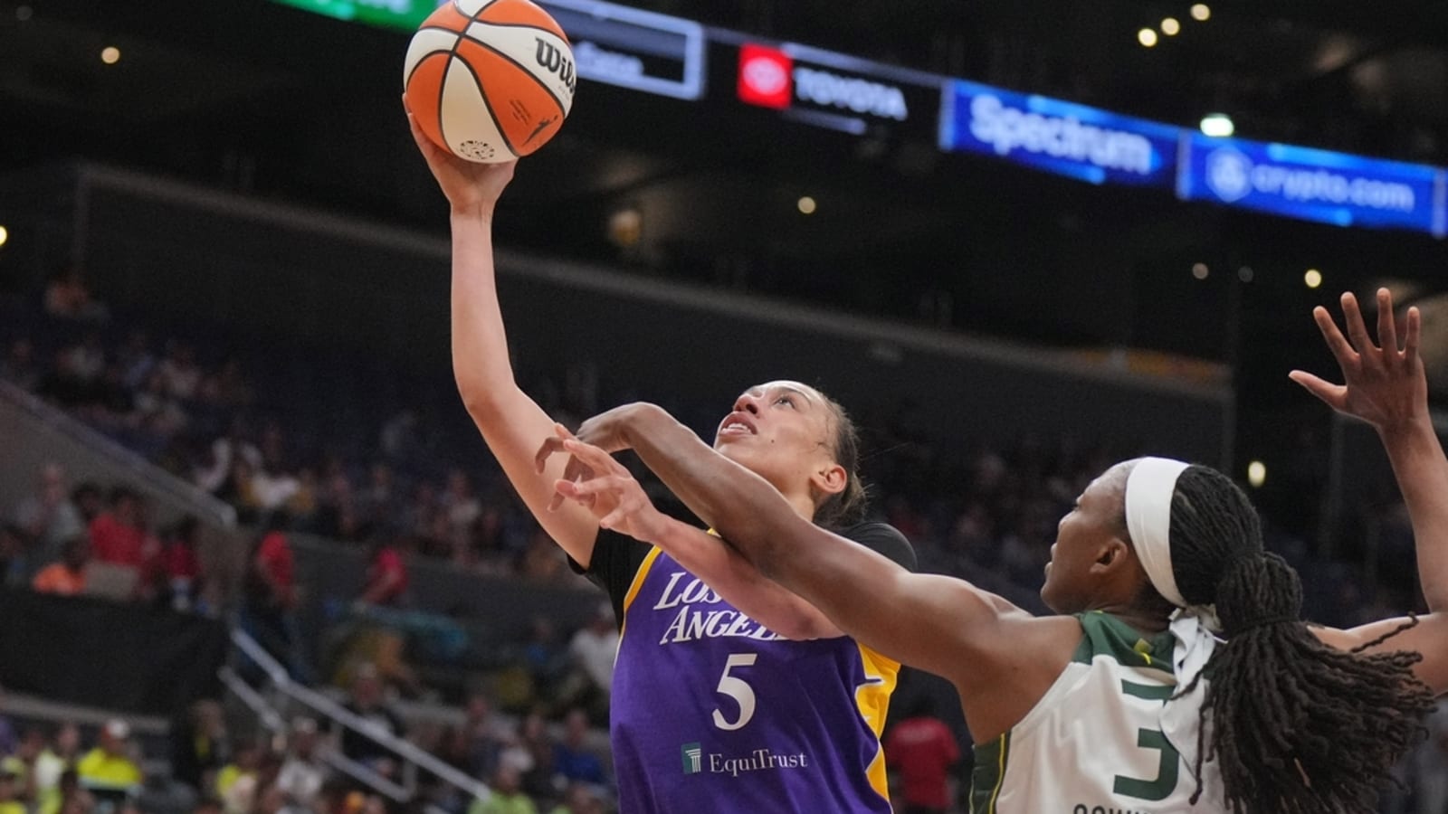 Sparks’ Dearica Hamby sues WNBA, Aces over pregnancy discrimination