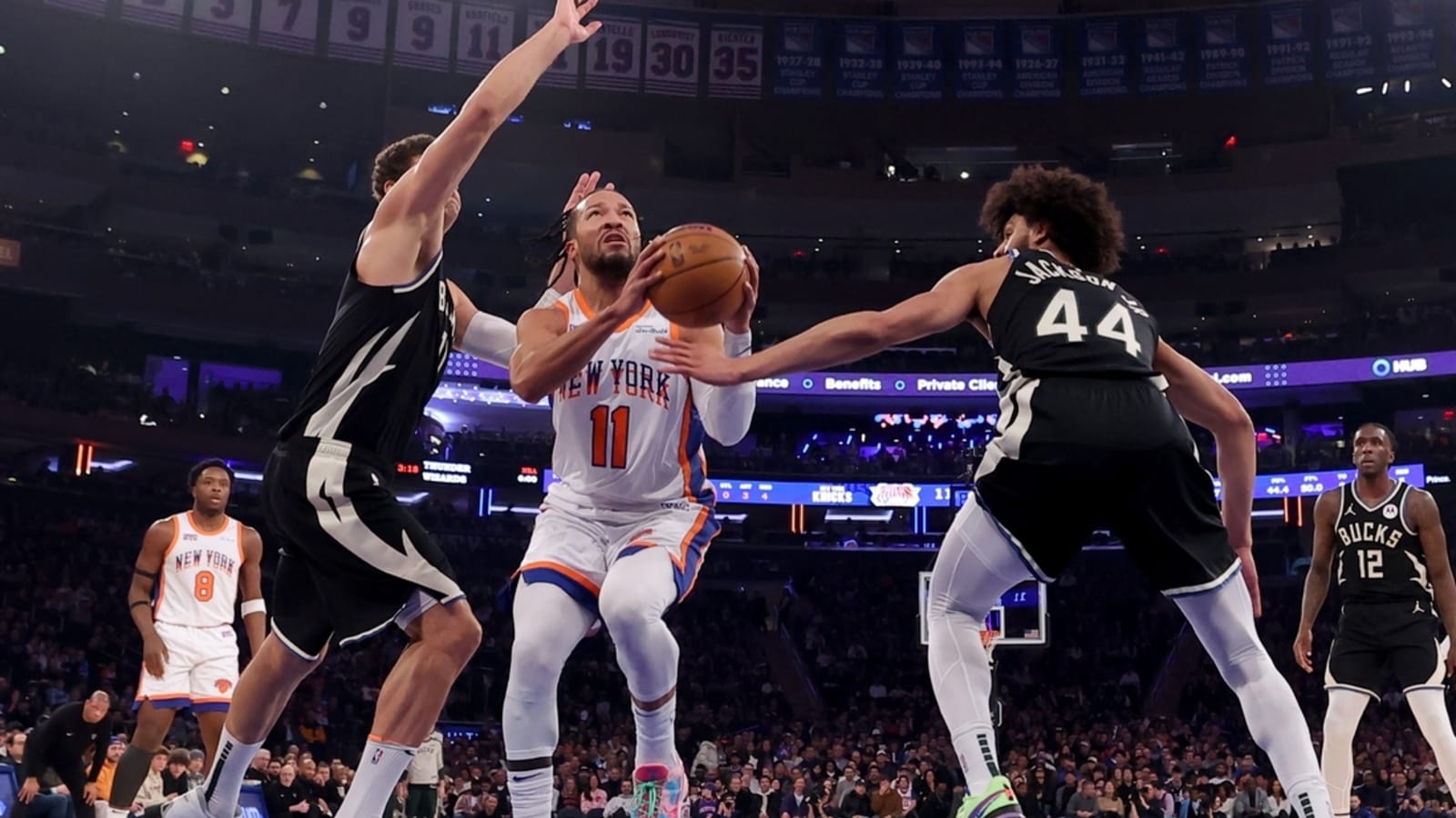 After big game, status of Knicks&#39; Jalen Brunson in question vs. Pistons