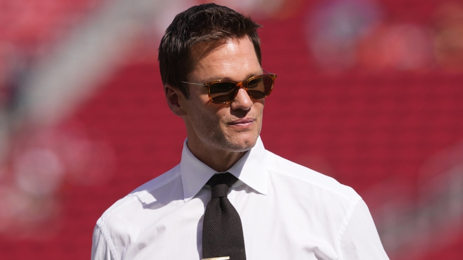 New part-owner Tom Brady visits Raiders&#39; facility