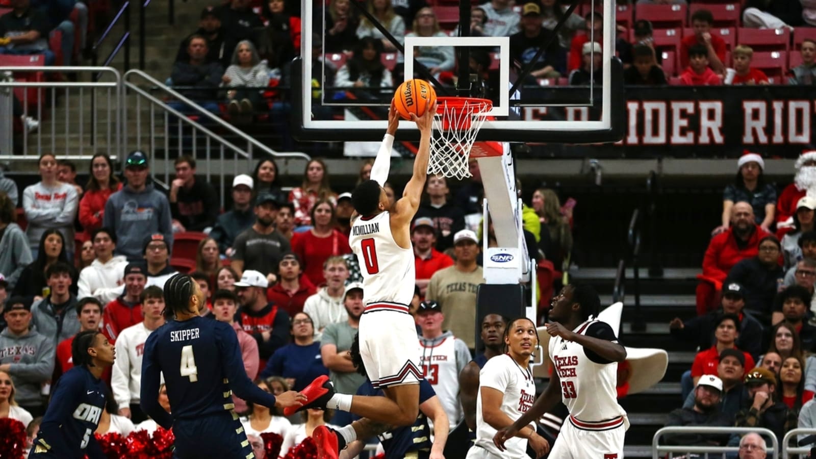 Texas Tech rolls over visiting Oral Roberts
