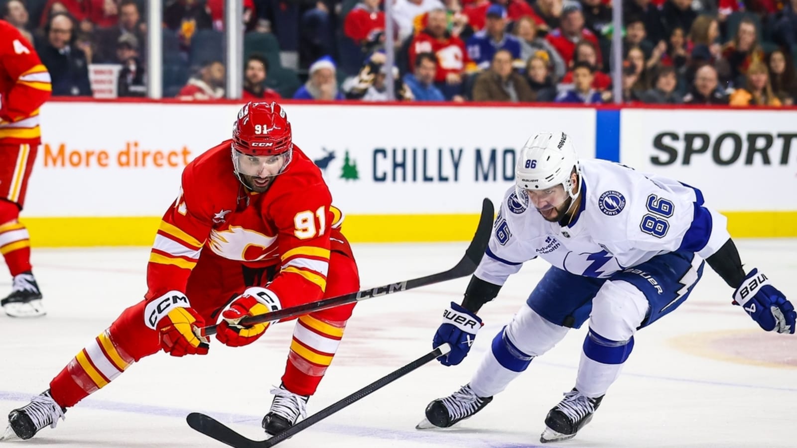Flames continue tough road trek against Lightning