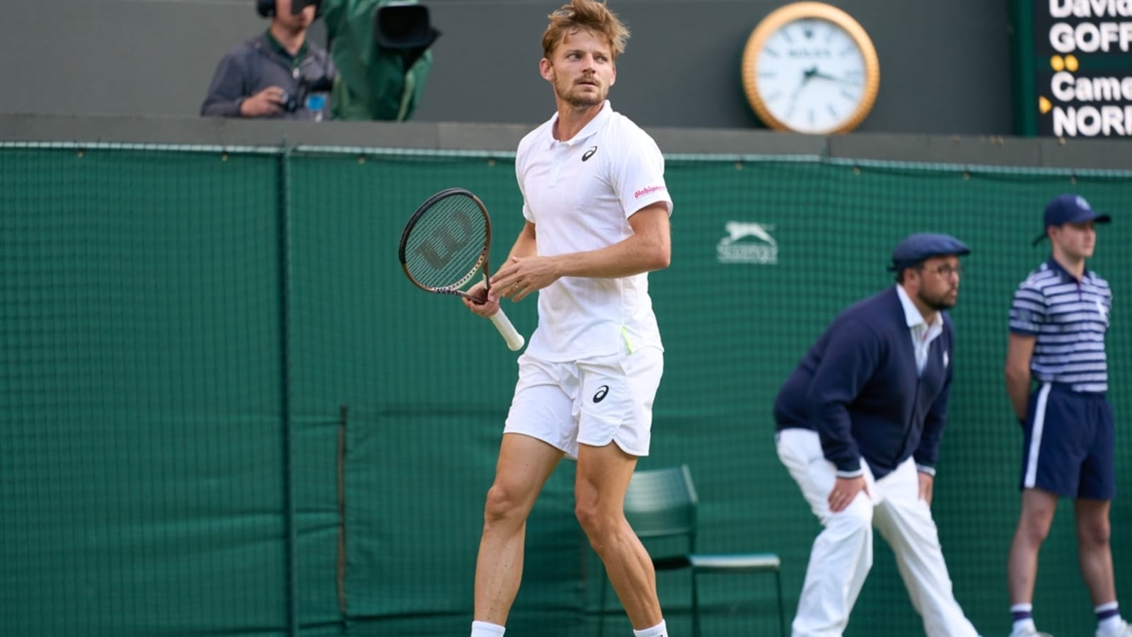 Out! Wimbledon replaces line judges with electronic line calling
