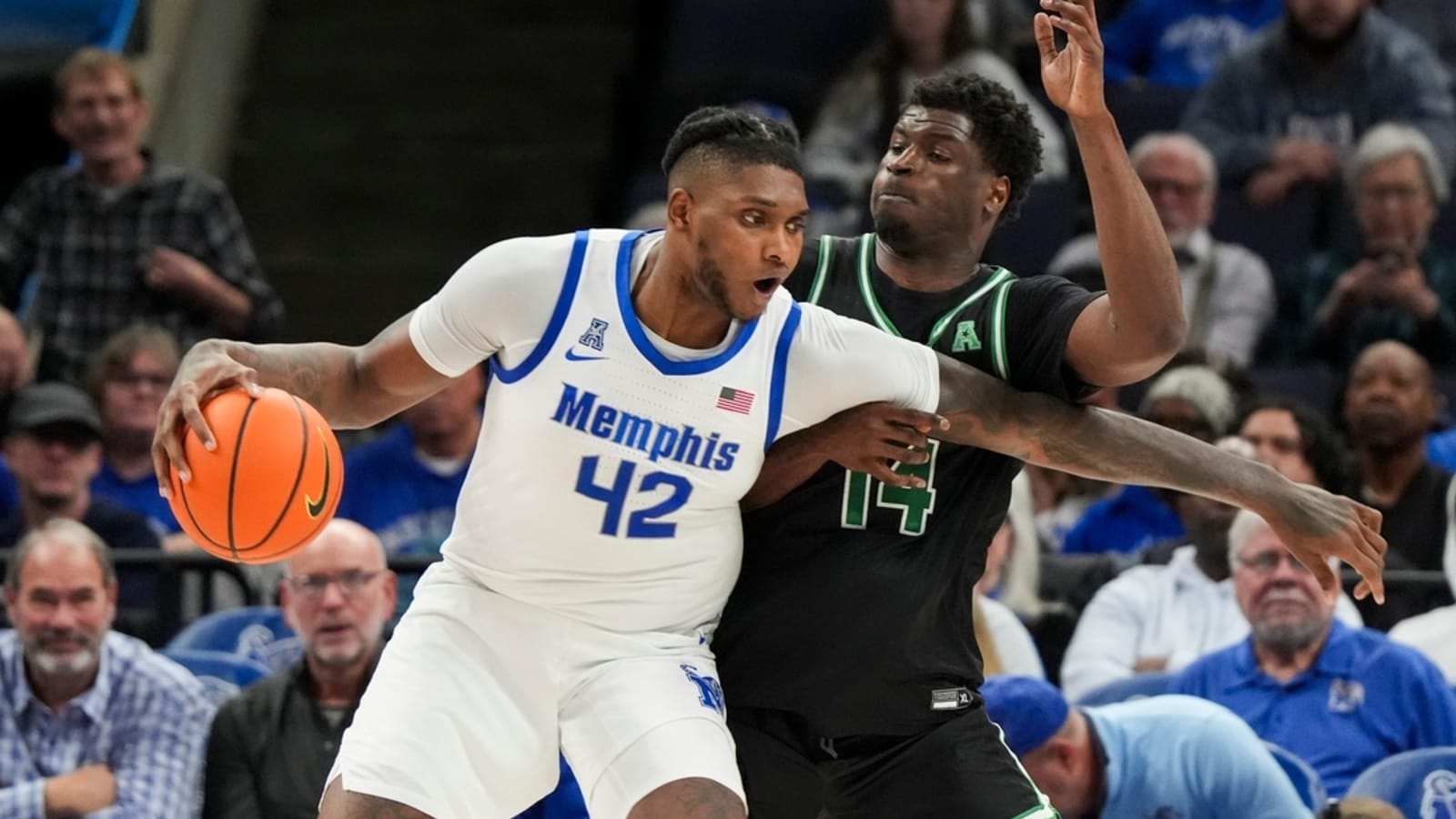 PJ Haggerty, Dain Dainja help No. 21 Memphis put away North Texas