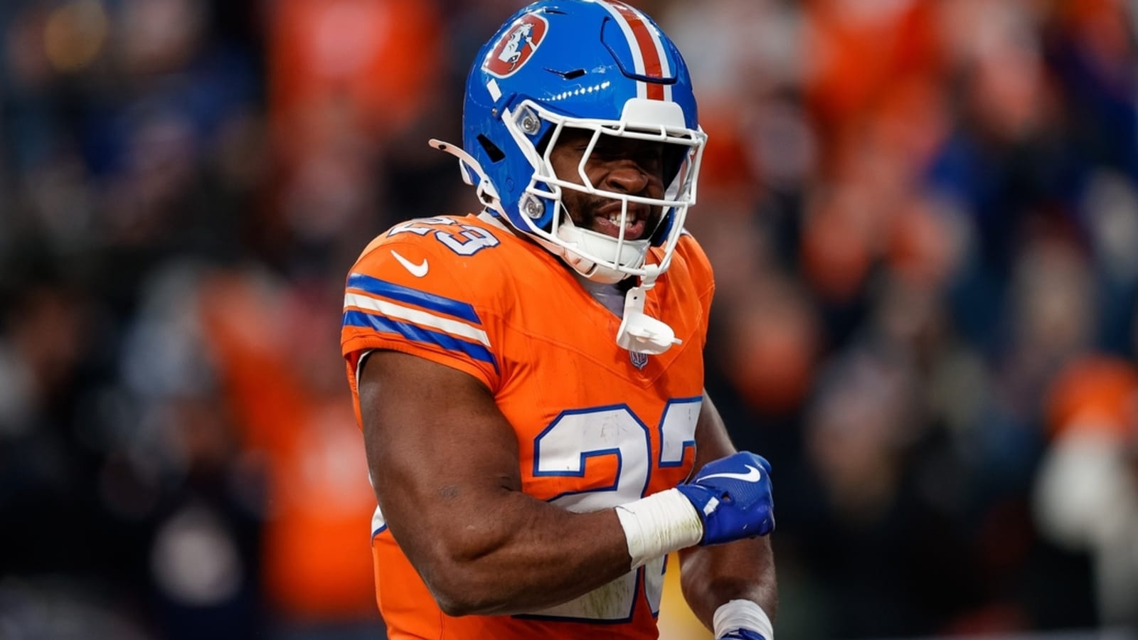 Broncos RB Audric Estime inactive vs. Bills