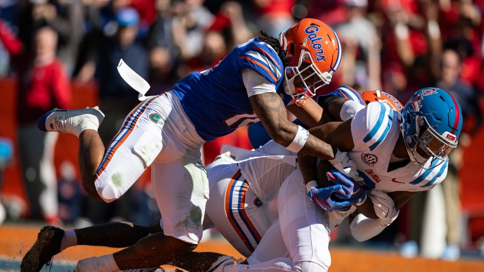 Ole Miss WR Tre Harris injured, ruled out vs. Florida