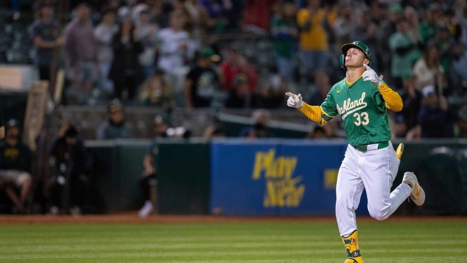 JJ Bleday&#39;s two home runs carry A&#39;s past Pirates