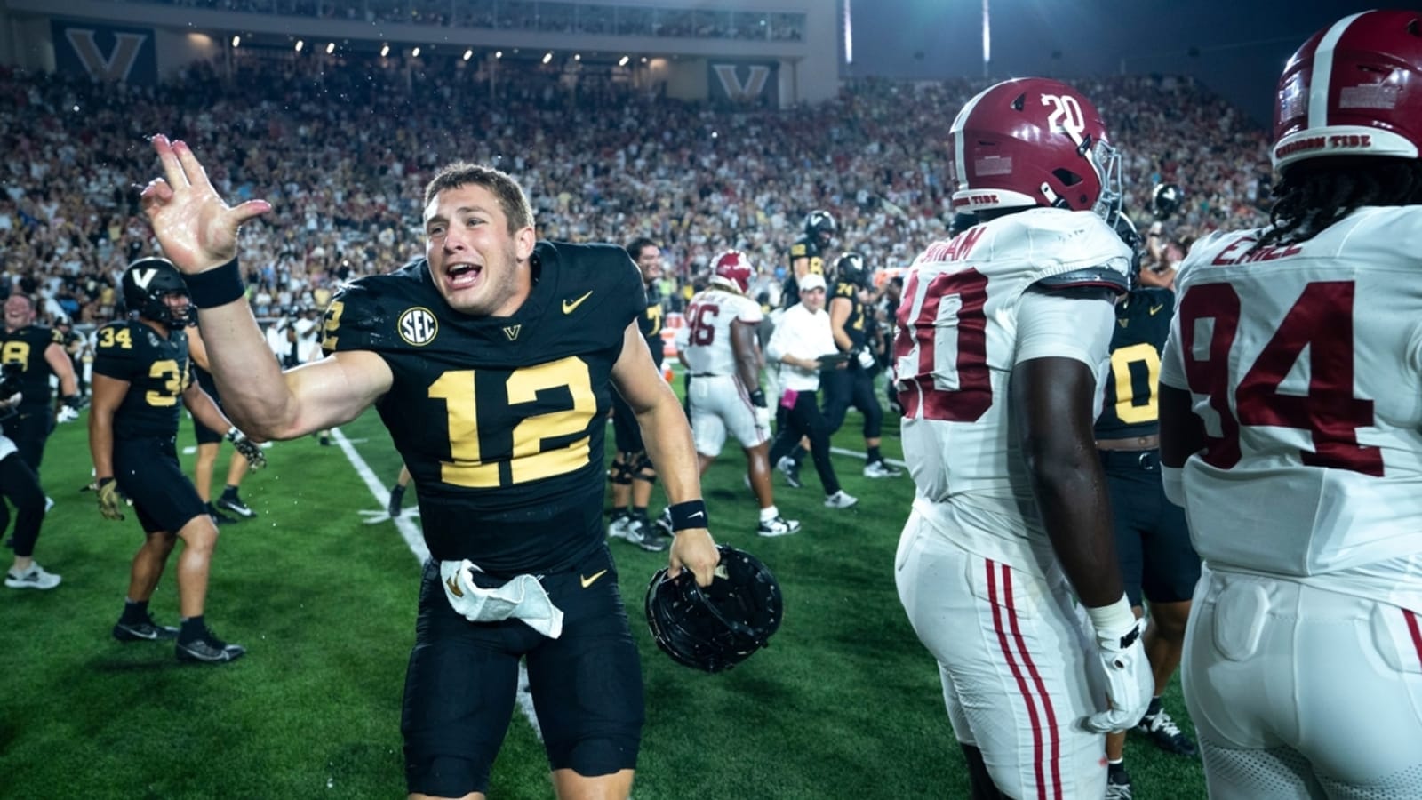 Top 25 roundup: Vanderbilt takes down No. 1 Alabama