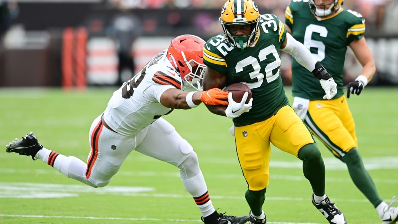 Packers rookie RB MarShawn Lloyd out with appendicitis
