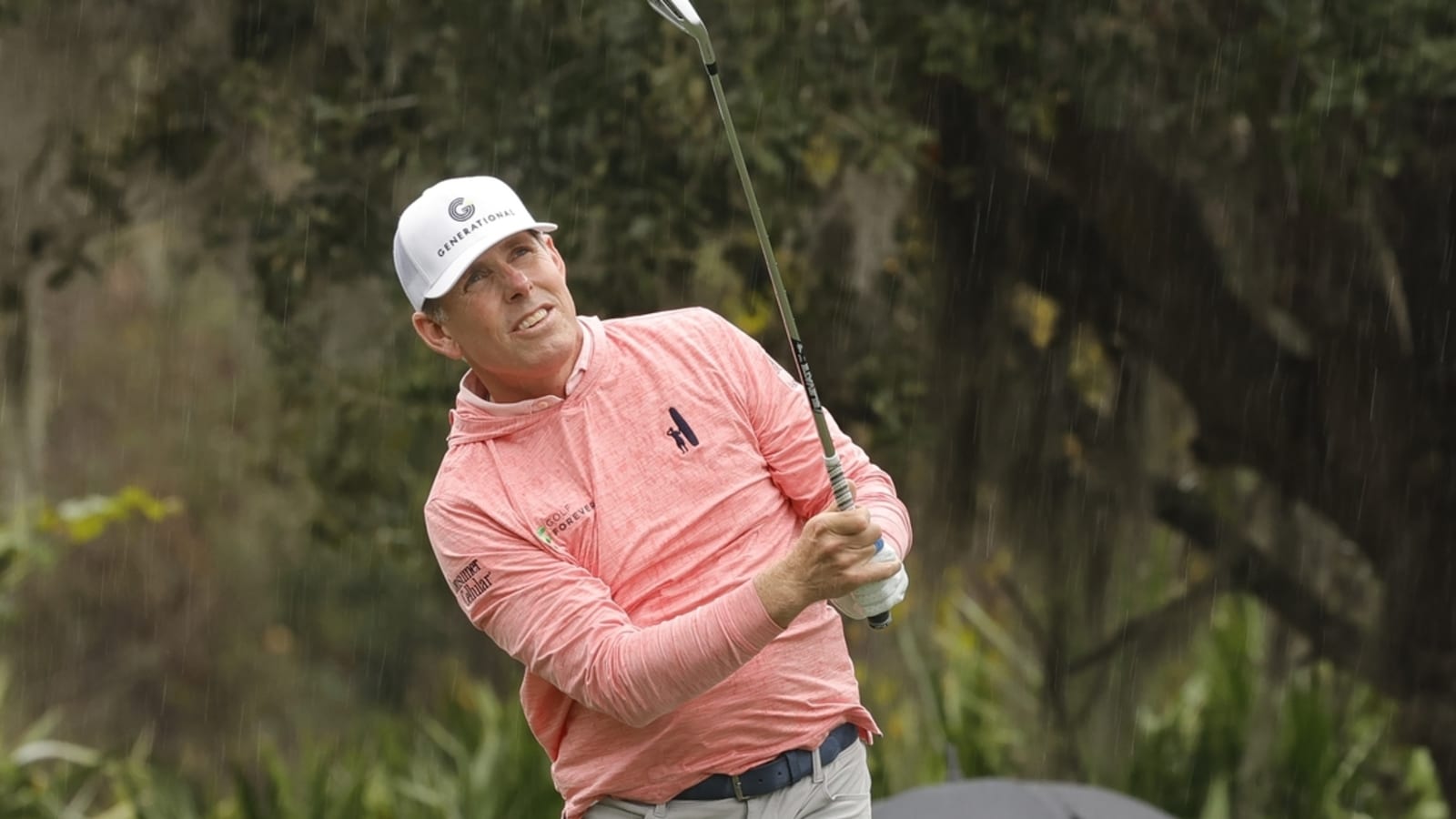 Steven Alker, Paul Goydos, Justin Leonard share PURE Insurance lead