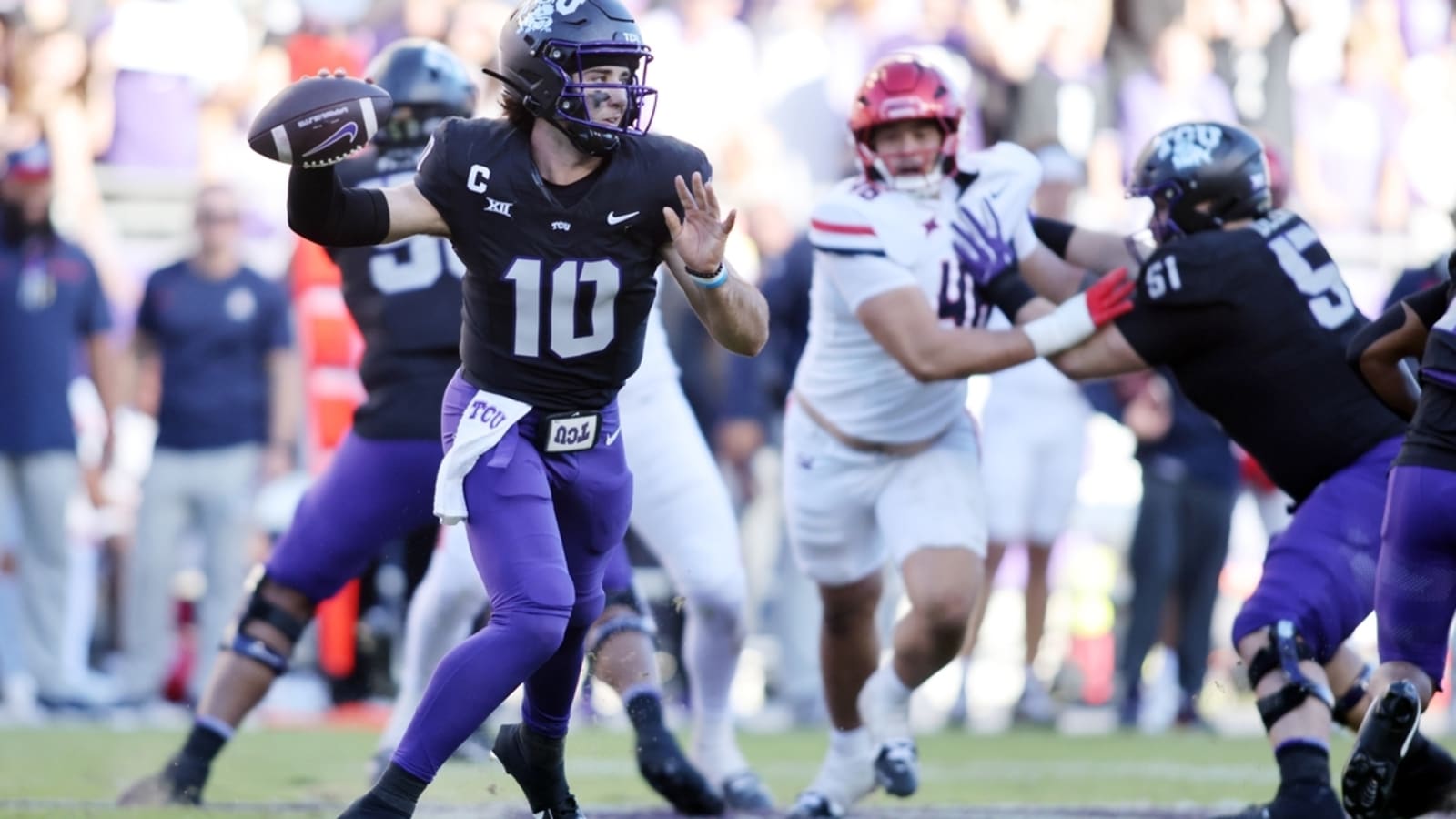 Savion Williams, TCU have big first half, hold off Cincinnati