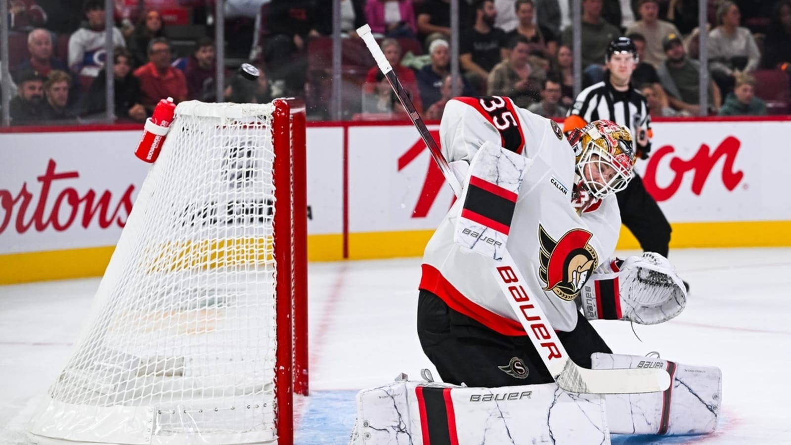 Senators ink G Linus Ullmark to 4-year, $33M deal