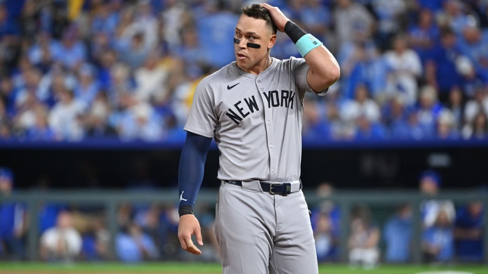 Yankees on verge of ousting Royals despite Aaron Judge's quiet bat
