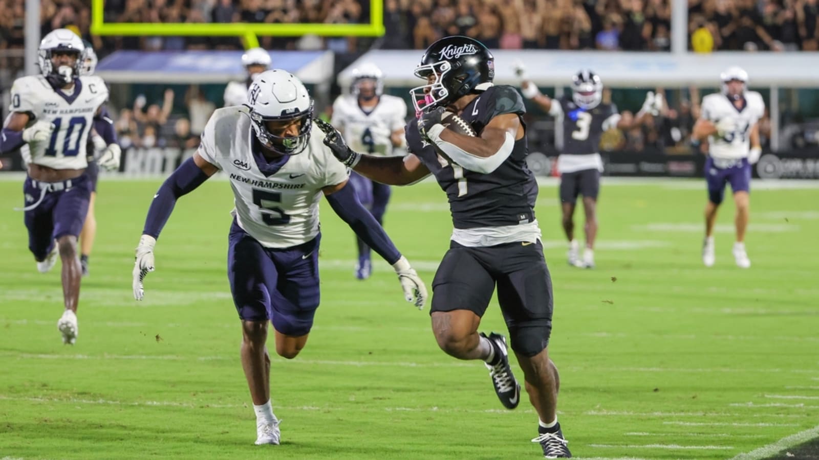UCF rolls to 57-3 blowout vs. New Hampshire in season opener