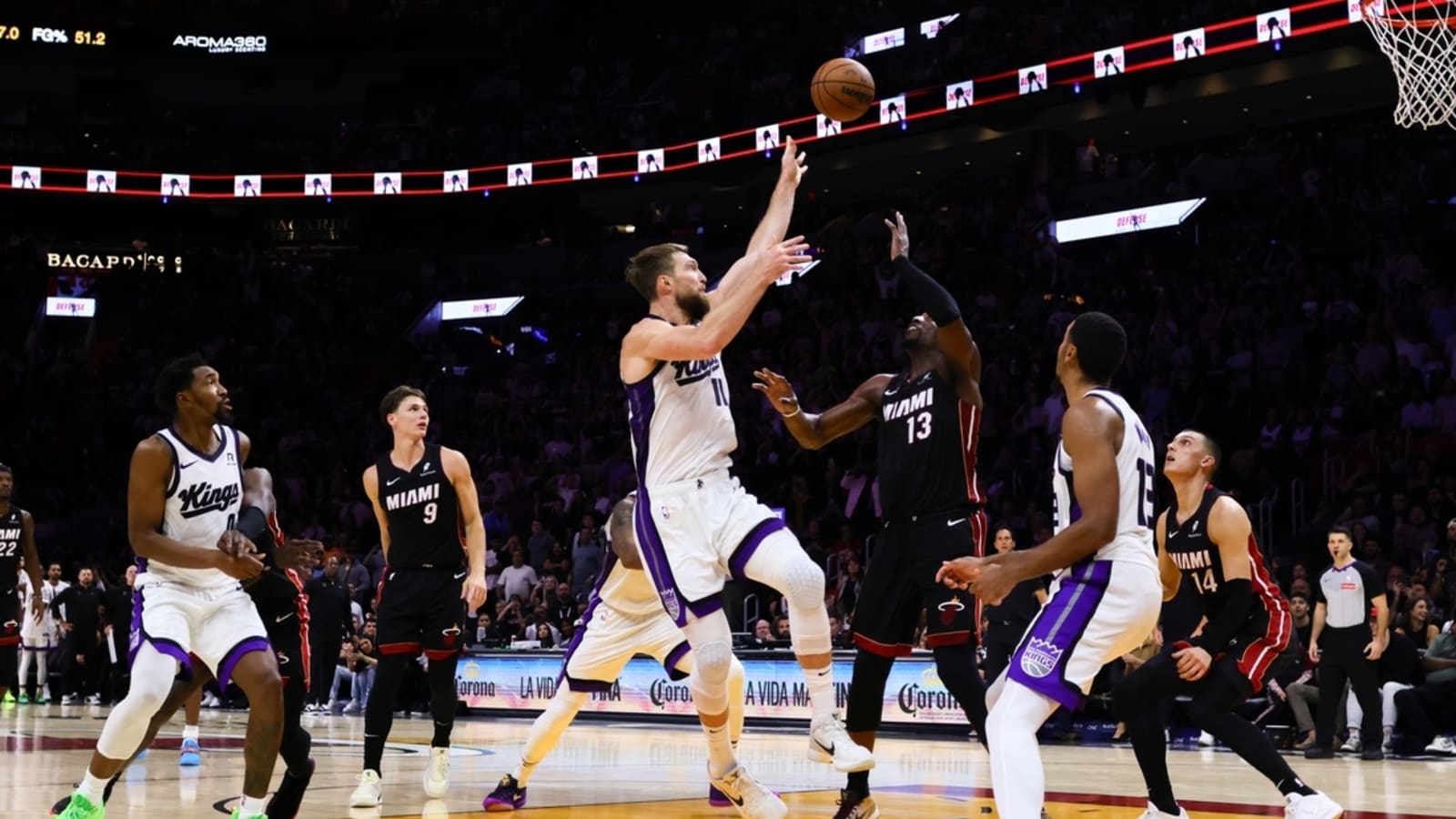 Kings sink Heat on Domantas Sabonis&#39; last-second hoop