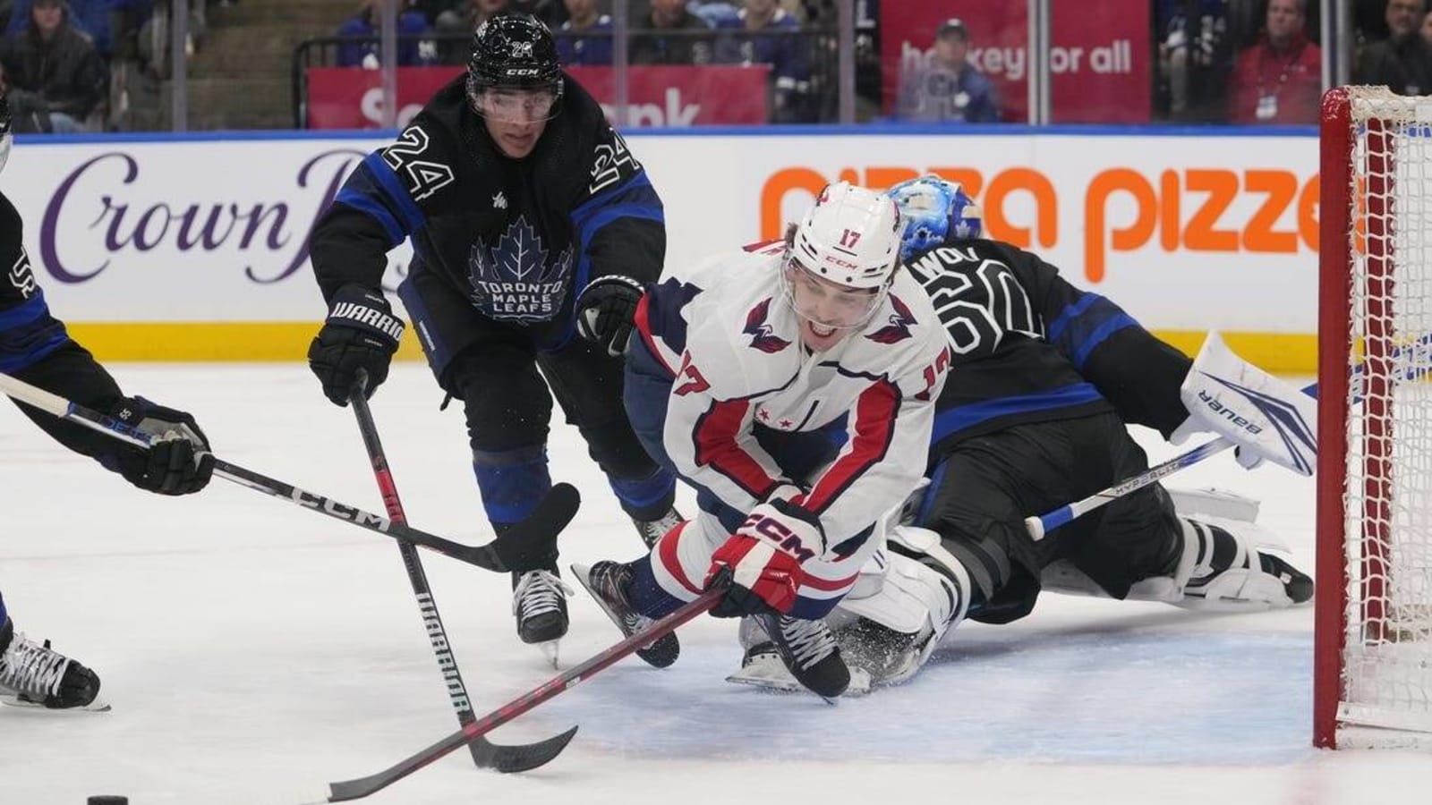 Tyler Bertuzzi, Leafs too much for Caps to handle