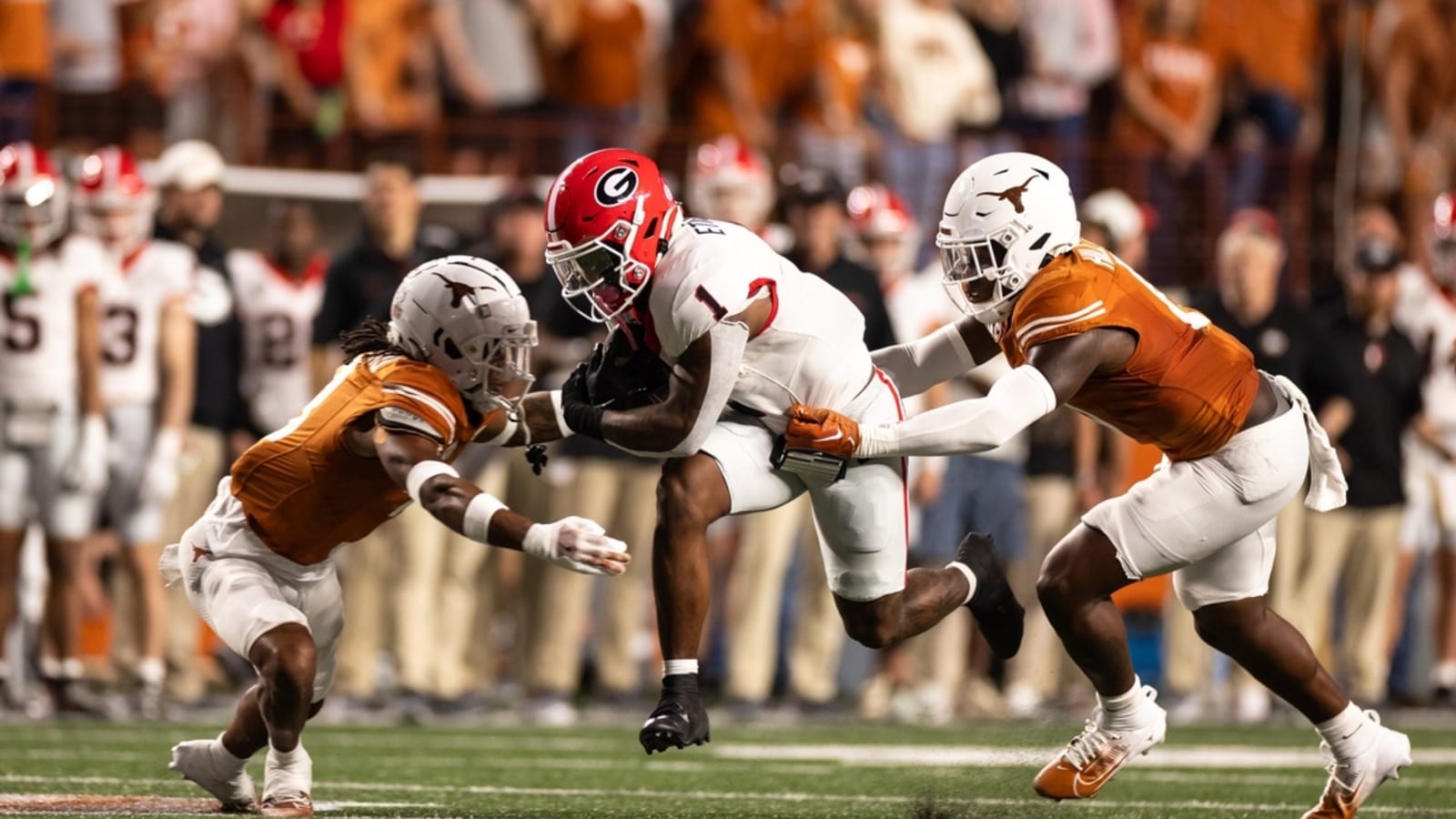 Georgia &#39;hopeful&#39; RB Trevor Etienne can return vs. Texas