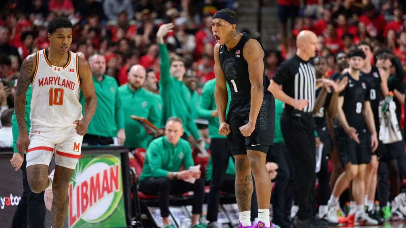 No. 16 Maryland bids to bounce back in clash at Penn State