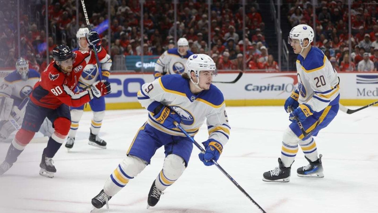 Alex Tuch finds net twice as Sabres outscore Capitals