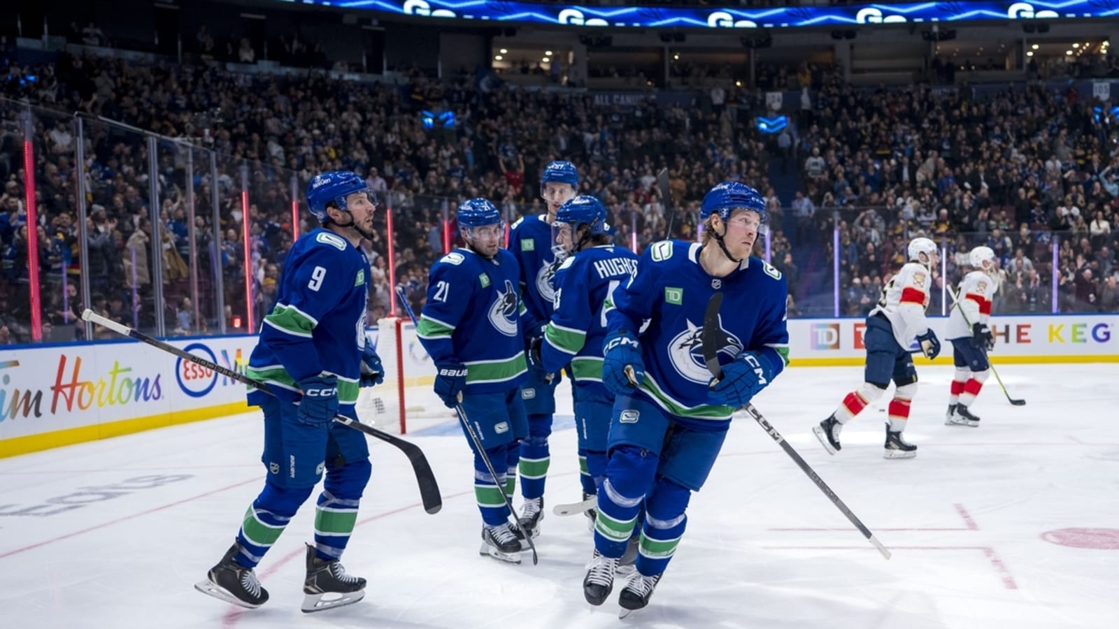 Kevin Lankinen, Canucks end Panthers&#39; point streak