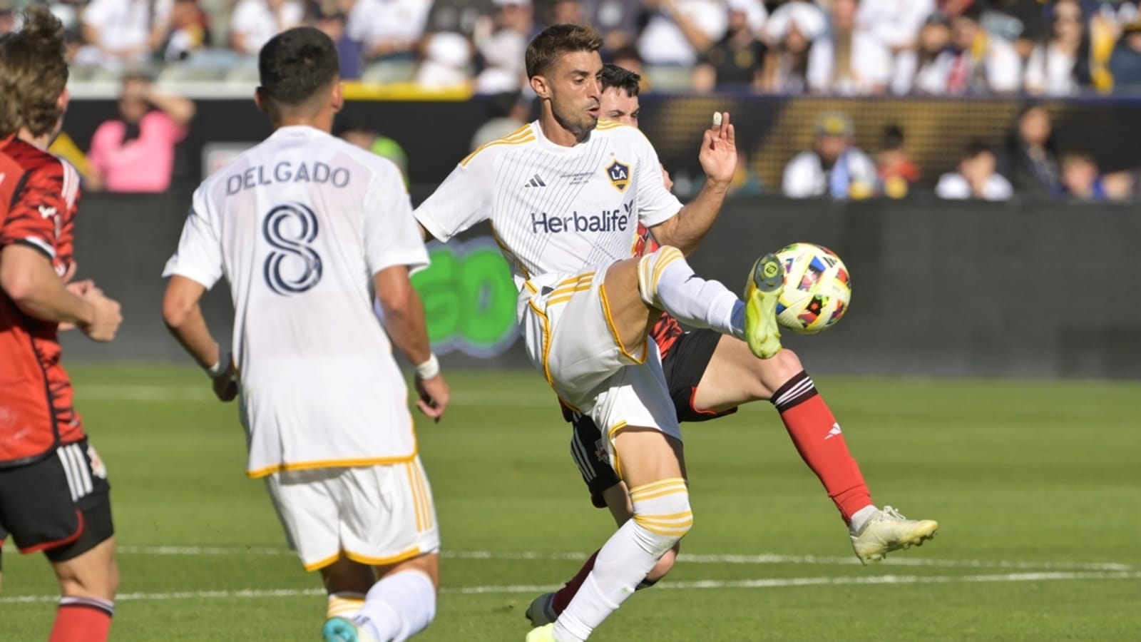 Galaxy send MLS Cup MVP Gaston Brugman to Nashville