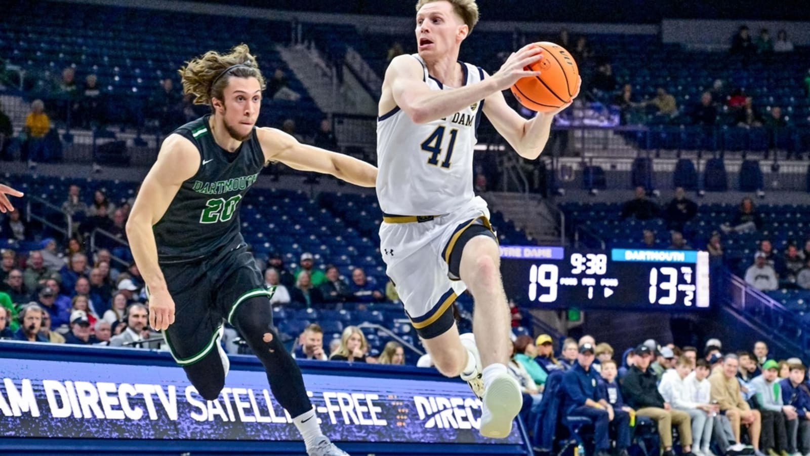 Notre Dame takes care of slow-starting Dartmouth