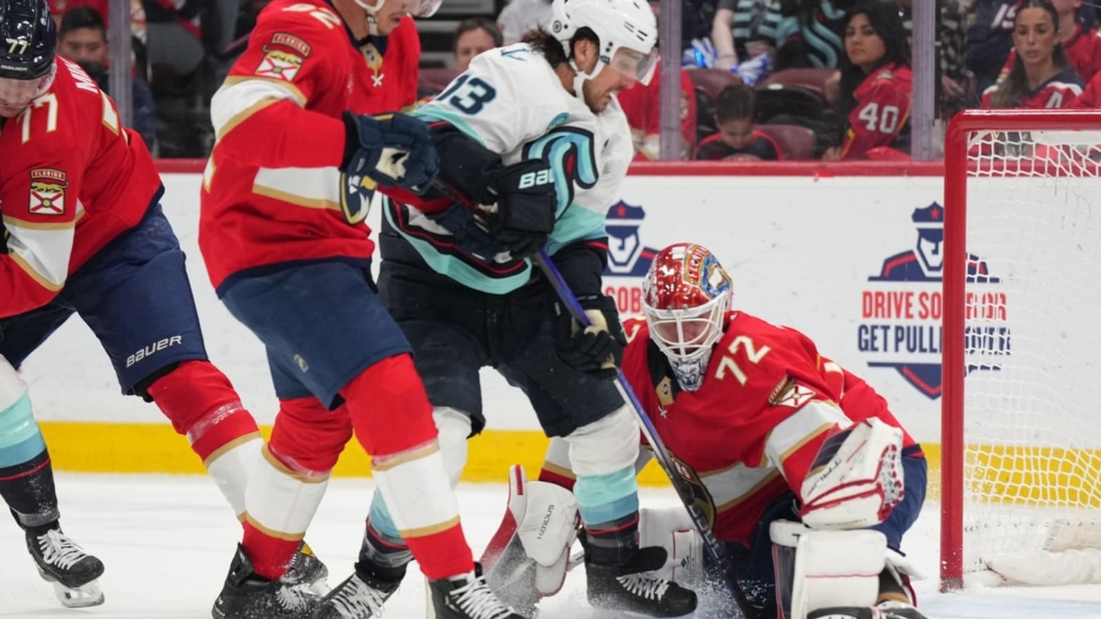 Jared McCann&#39;s late goal lifts Kraken over Panthers