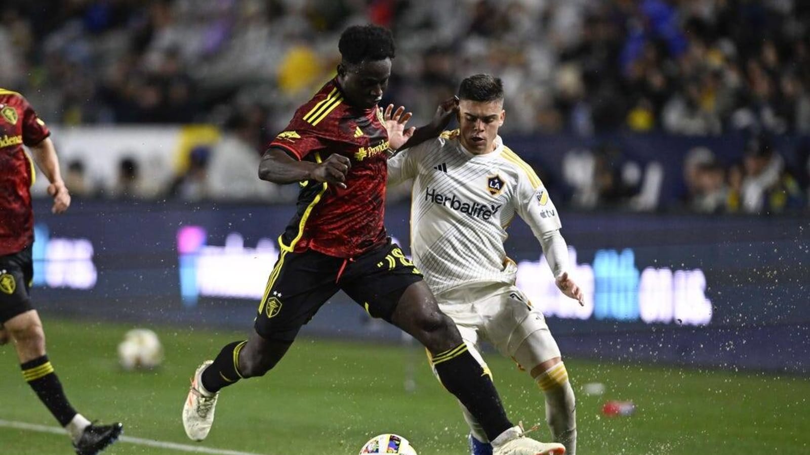 Galaxy travel to Seattle down two key offensive weapons