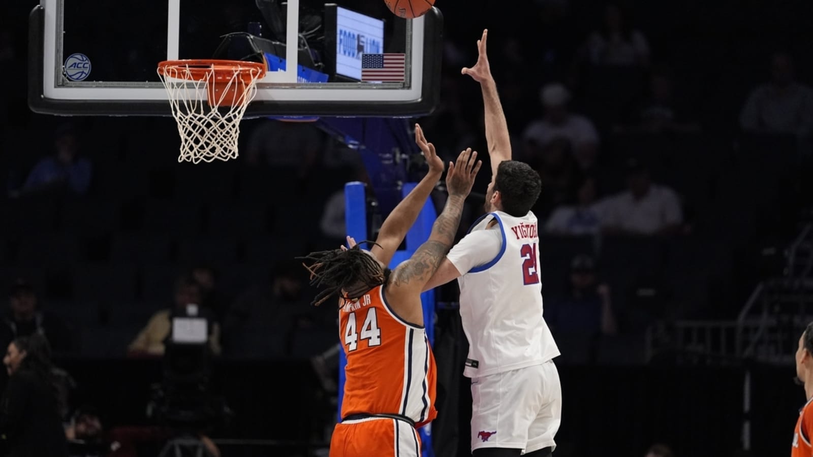 SMU shuts down Syracuse in ACC tournament debut