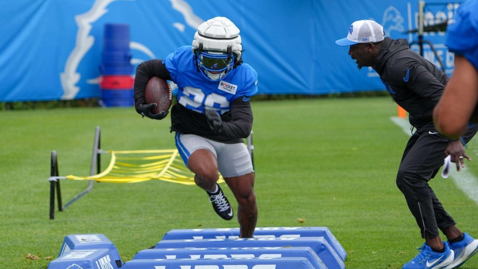Lions RB Jahmyr Gibbs (hamstring) &#39;trending the right way&#39;