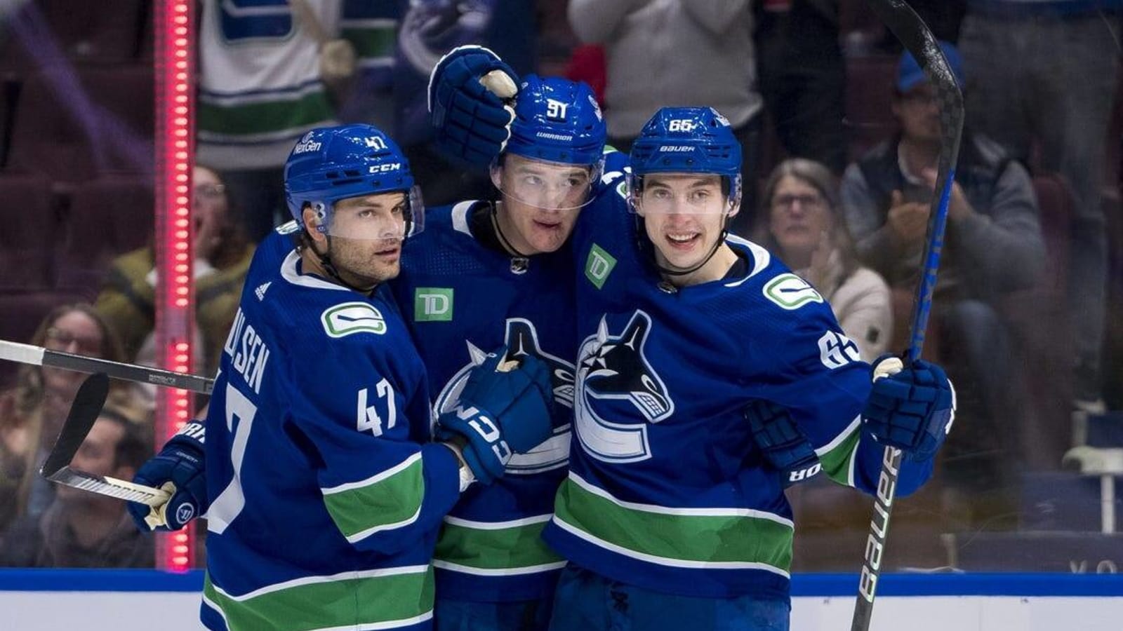 Nikita Zadorov tallies 2 as Canucks handle Canadiens