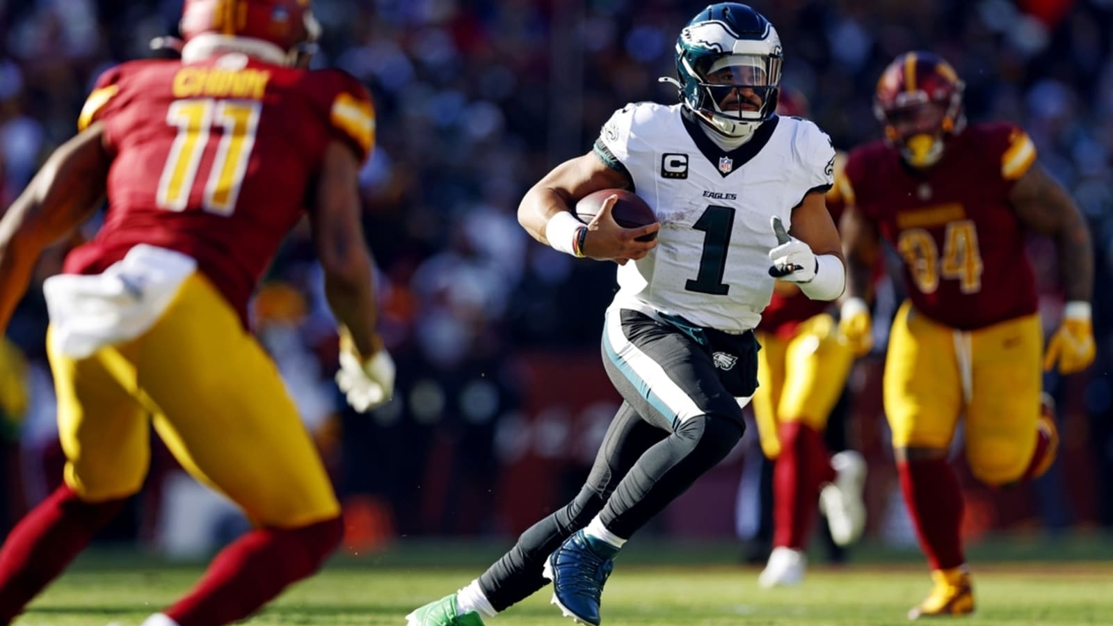 Eagles QB Jalen Hurts (concussion) estimated as missing practice