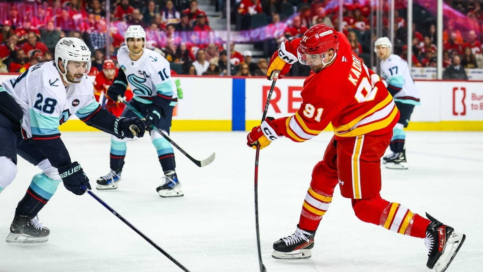 Kraken cap late comeback with OT win over Flames | Yardbarker