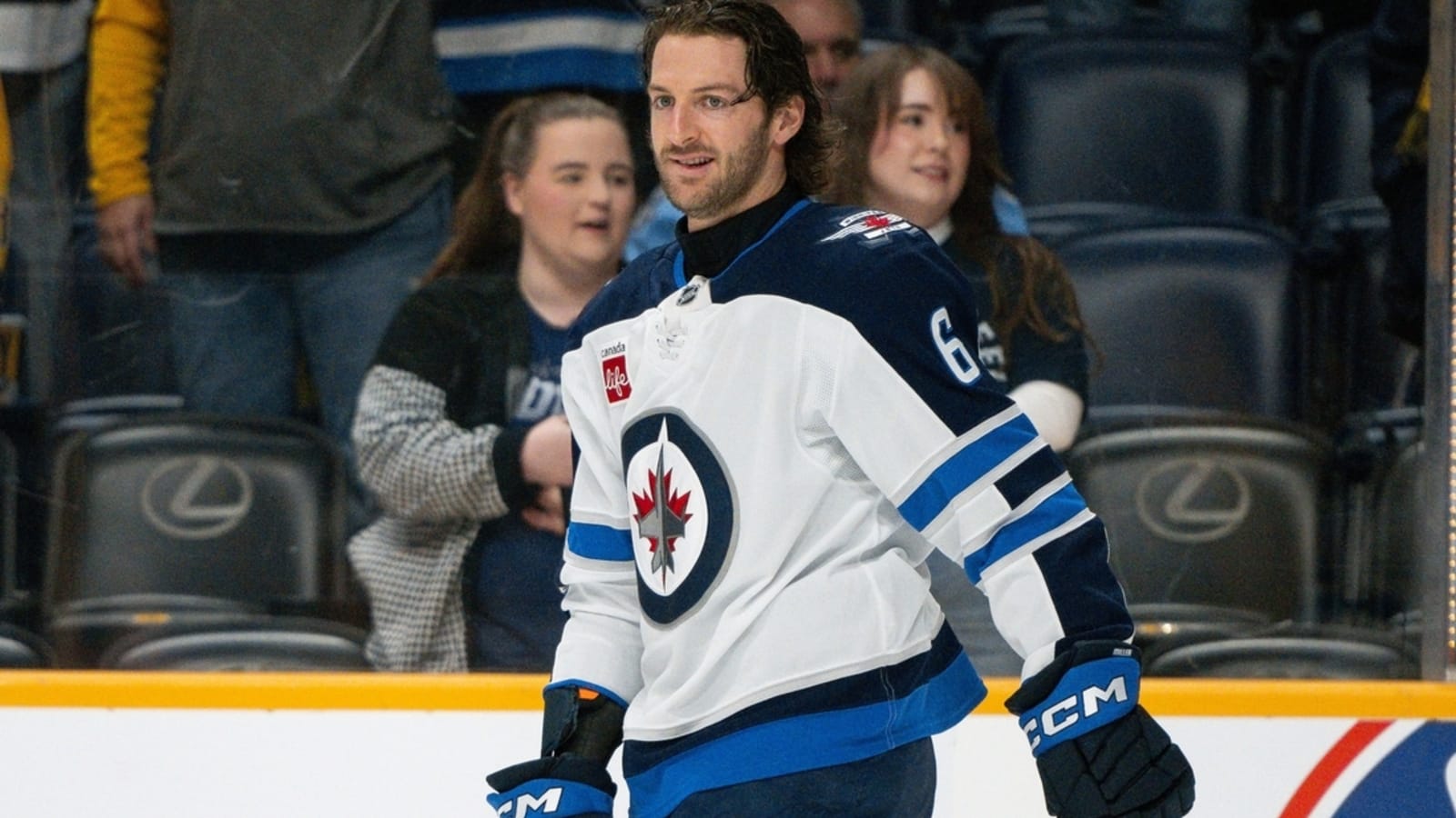 Jets D Colin Miller (fractured larynx) out at least 2 weeks