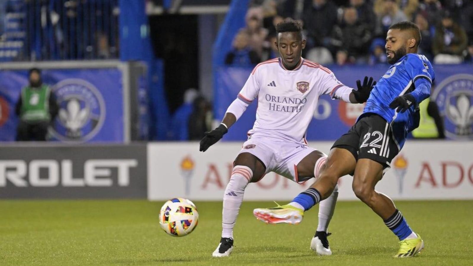 Ivan Angulo&#39;s late strike lifts Orlando City to a draw at Montreal