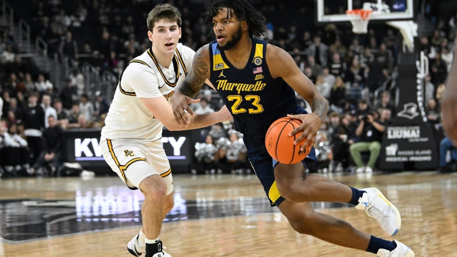 No. 8 Marquette uses early 21-0 run to roll past Providence