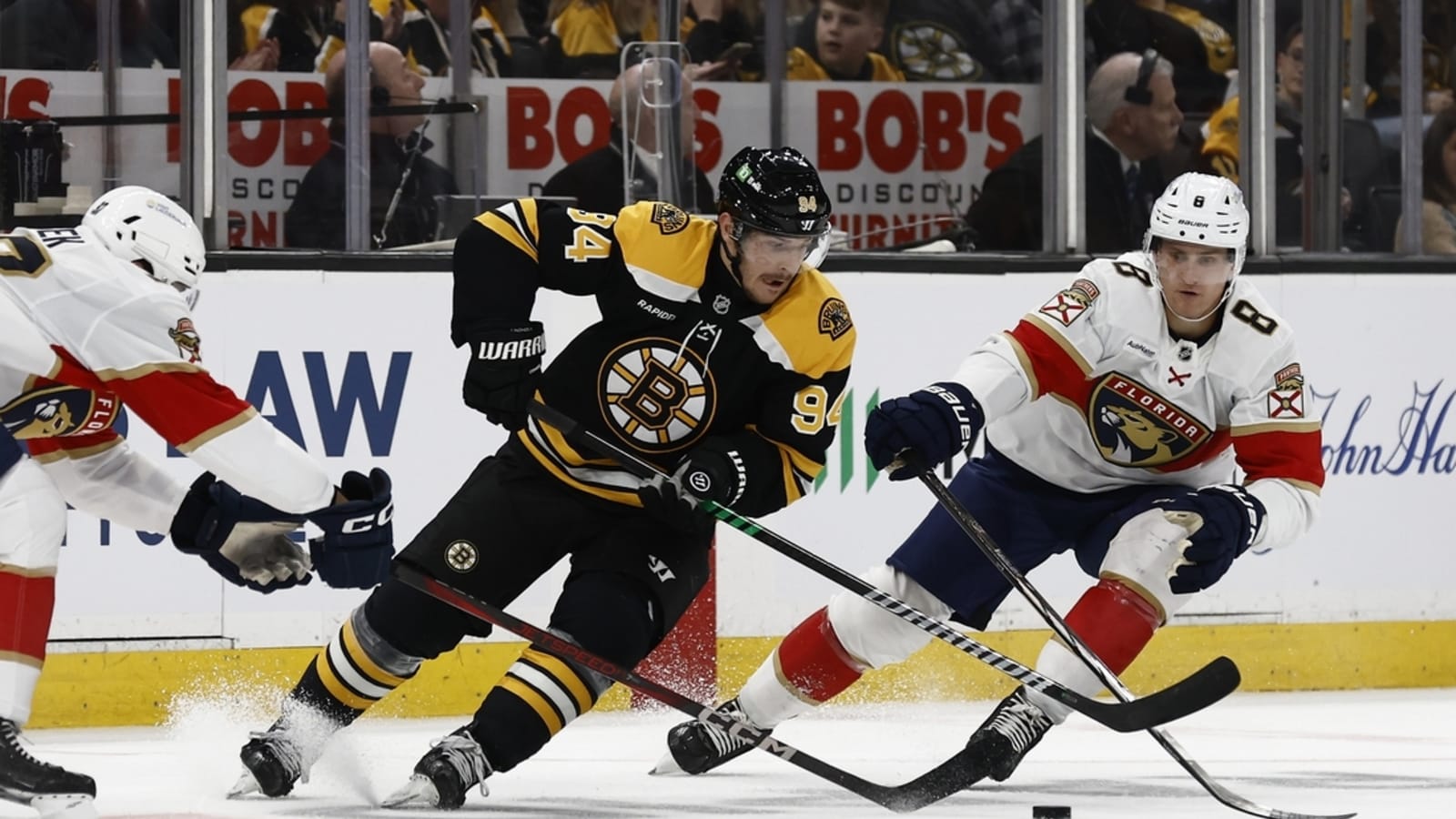Bruins complete comeback, snap Panthers&#39; win streak