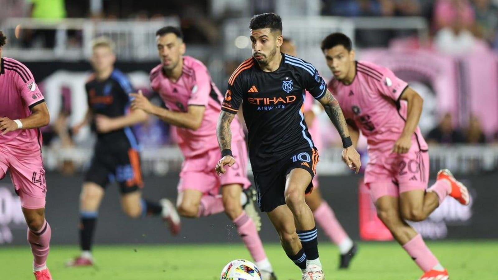 New York City FC plays Inter Miami to 1-1 draw