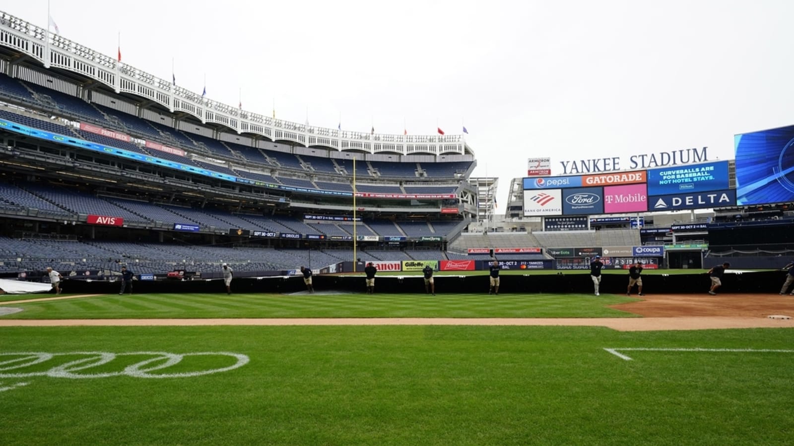 Angels-Yankees postponed; doubleheader set for Wednesday