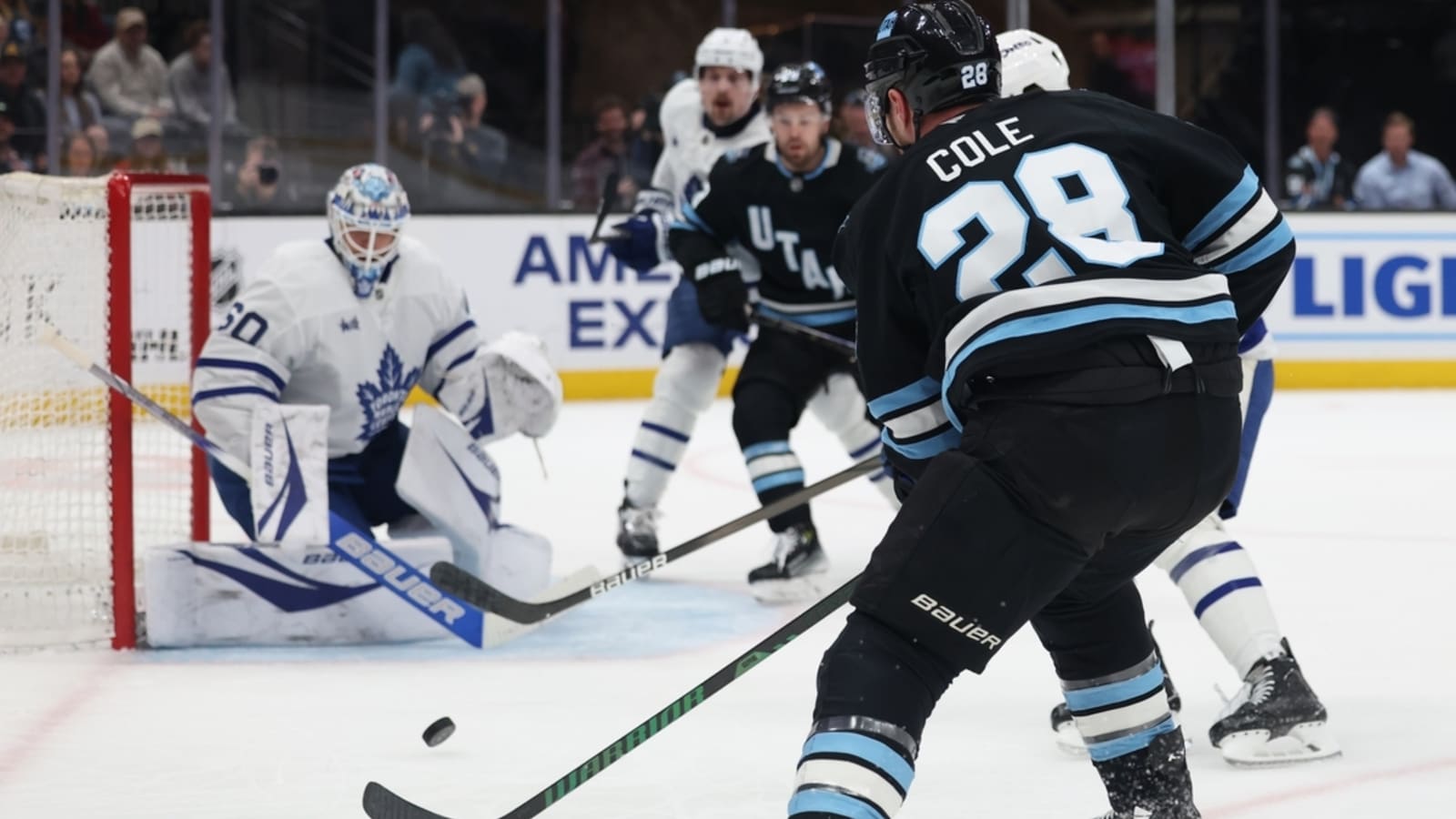 Leafs blow 3-goal lead before edging Utah in shootout