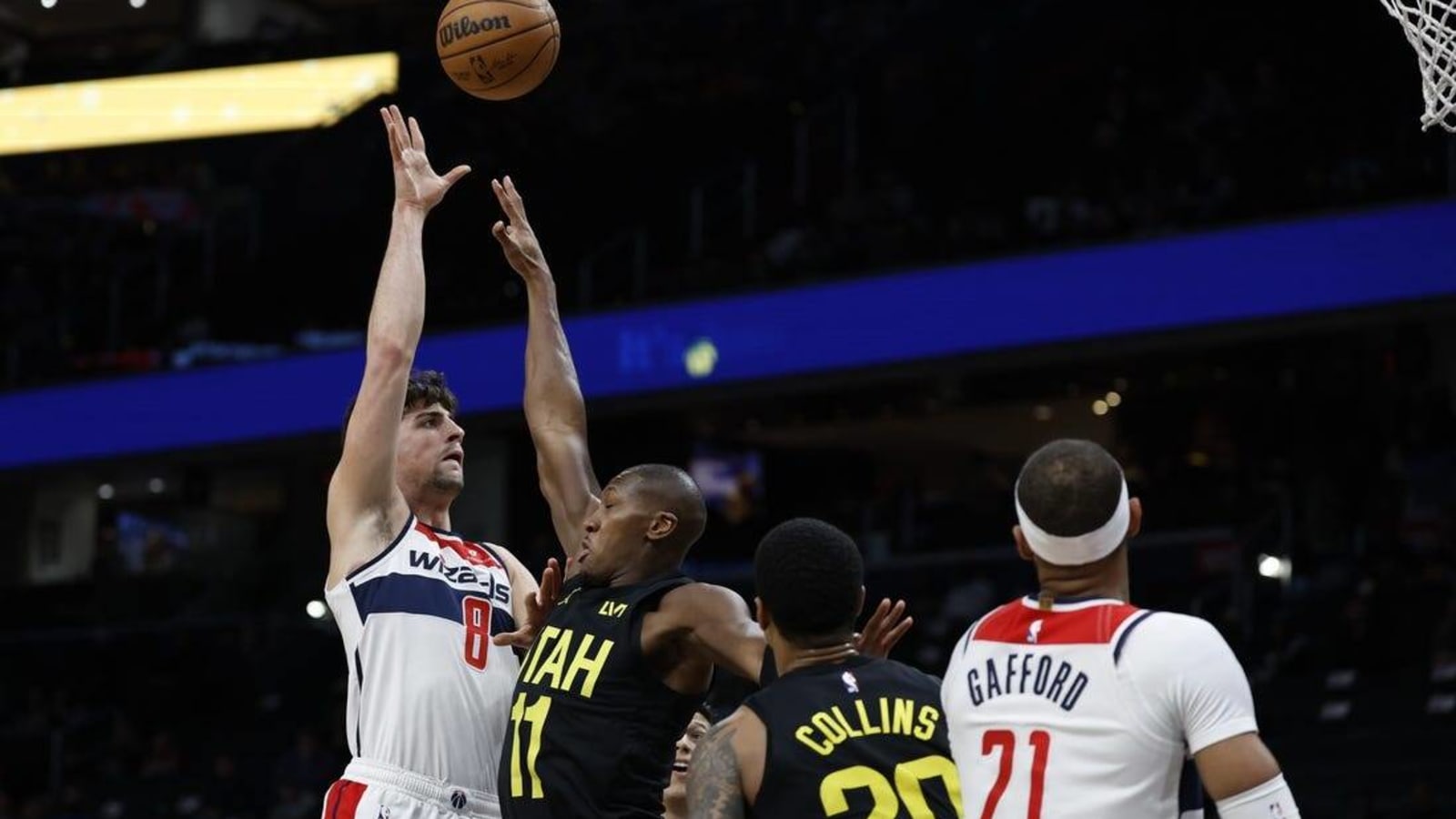 Wizards, under new management, fall to Jazz
