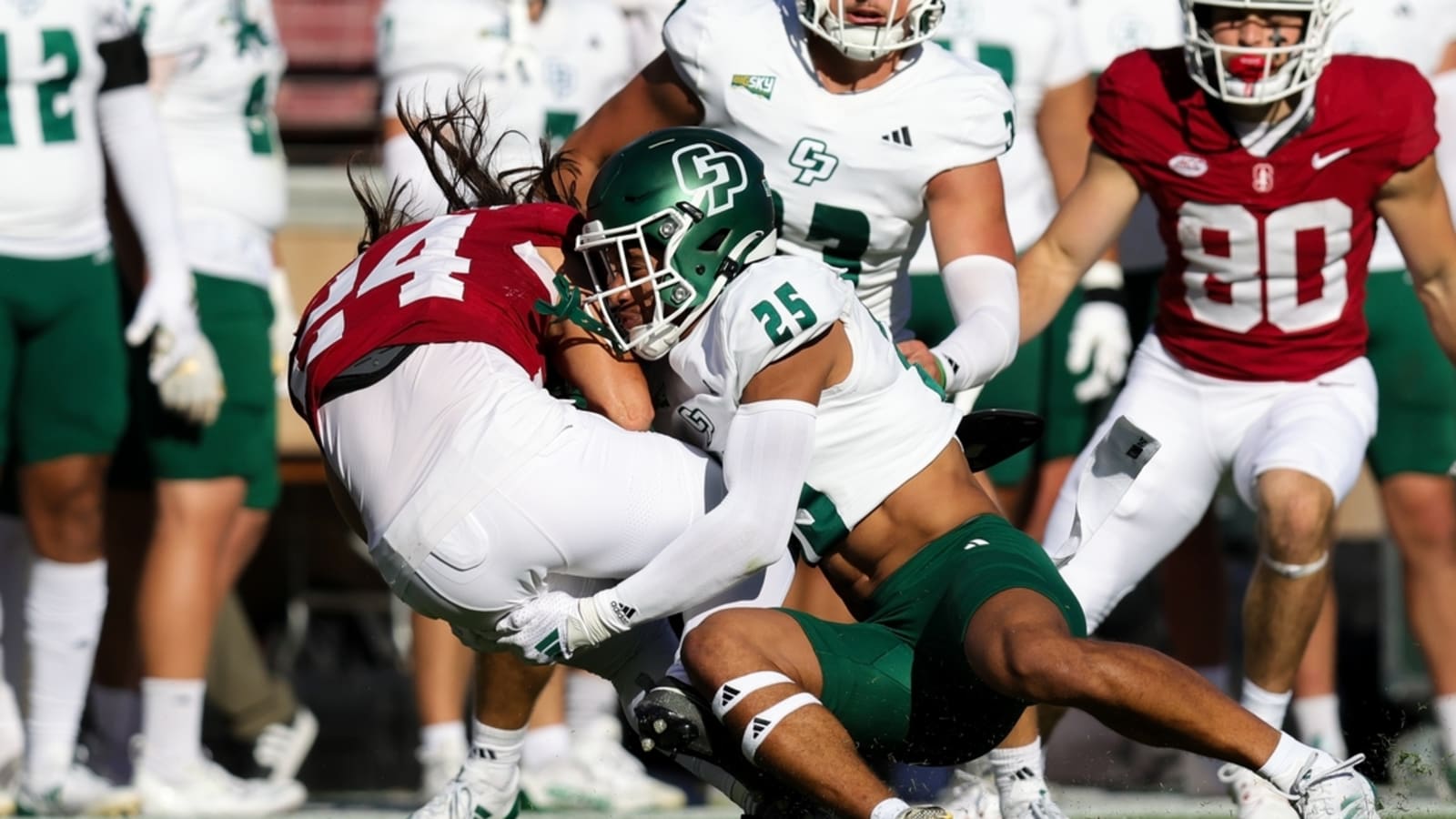 Ashton Daniels tosses 2 TDs as Stanford routs Cal Poly