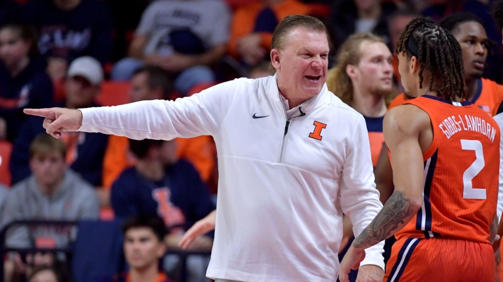Will Riley drops 31 in Illinois debut, Illini beat E. Illinois 112-67
