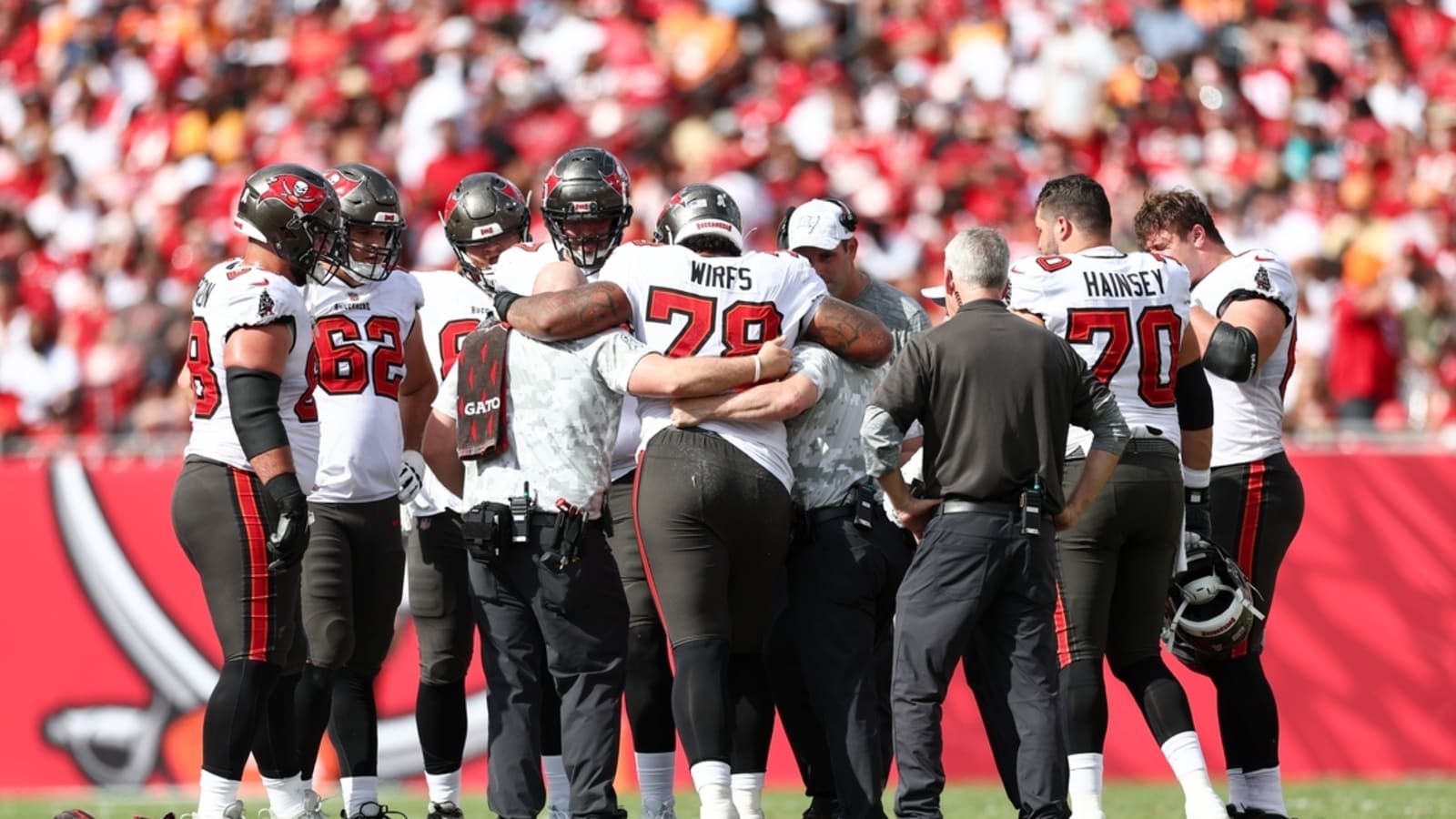 Report: Bucs LT Tristan Wirfs has MCL sprain