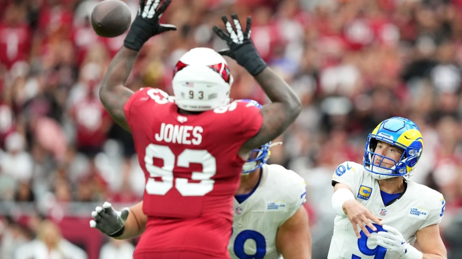 Cardinals DT Justin Jones (triceps) out for season